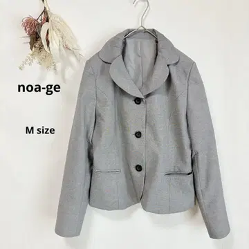 노아 noa-ge 테일러드 자켓 숏 기장 그레이 9호