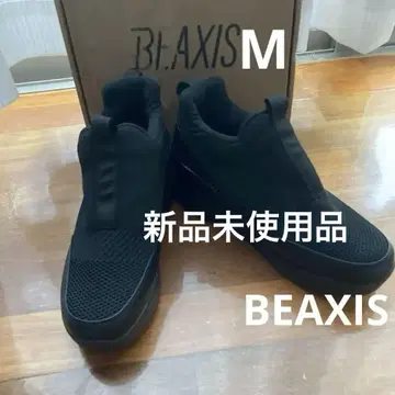 BEAXIS 블랙 통굽 스니커즈 미사용품