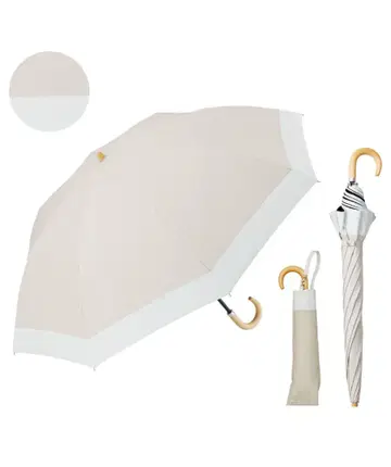 COKAGE+ 나무 손잡이 55cm 2WAY 접이식 키리카에기