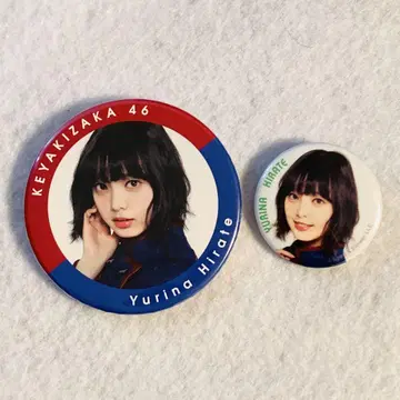 Keyakizaka46 히라테 유리나 캔 배치 2개 세트
