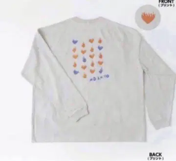후지이 카제 불타올라 롱 티셔츠 XL 사이즈