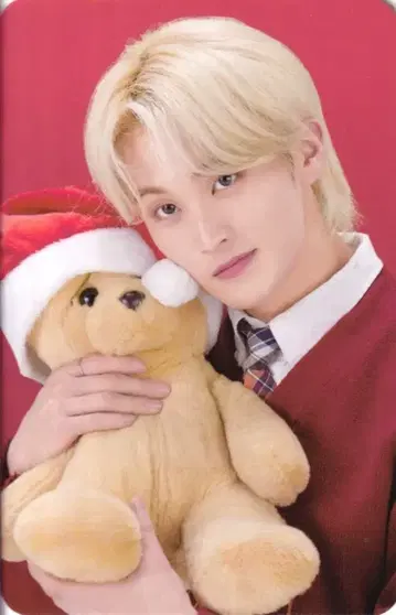 NCT 크리스마스 버전. MARK NCT ZONE 쿠폰 카드
