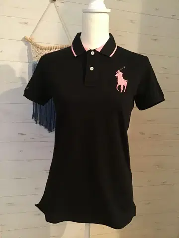 초레어 랄프 로렌 빅 포니 메탈릭 핑크 핑크 포니 폴로