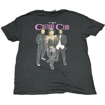 Culture Club 컬처 클럽 밴드 T셔츠 구제 의류 XL