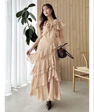 XS 사이즈 바리에 플루이드 원피스 dazzlin