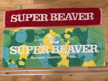 SUPER BEAVER 타월 2장 세트