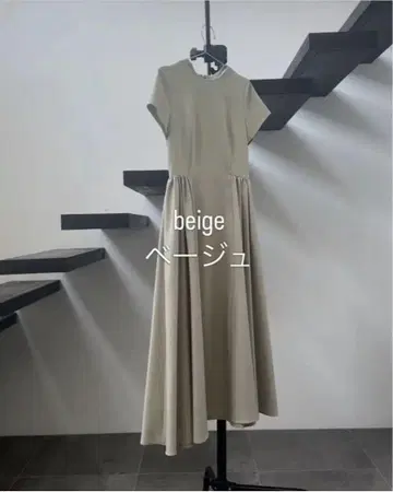THE 9 SHOP EVERYDAY Dress Mature 베이지 M