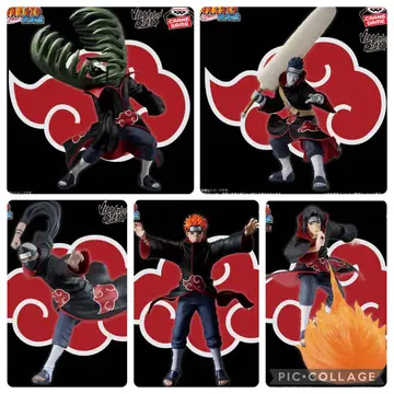 NARUTO-나루토- '아카츠키' 멤버 5종 세트