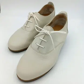 인기 모델 피그리노 아이보리 가죽 레이스업 슈즈 Figurino