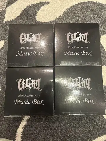 GLAY Music Box vol.2 vol.3 4종 세트