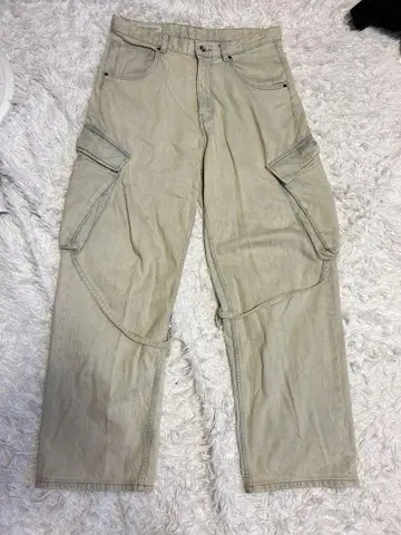 ZARA 데님 카고 팬츠