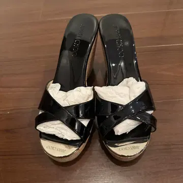 JIMMY CHOO 샌들 오른쪽 37 왼쪽 36