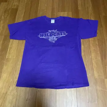 GILDAN WILDCATS 티셔츠 보라색