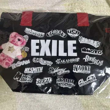 EXILE 런치 토트백 & 봉제 인형 세트