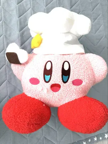 커비 셰프 봉제 인형 약 30cm