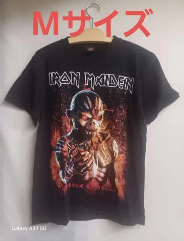 밴드 티셔츠 IRON MAIDEN 아이언 메이든 M 사이즈