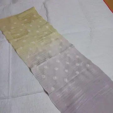 가토 미츠루 미후지 여름용 명주 오비 장식 천 순수 실크 새상품 미사용