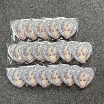 니지산지 준 브라 하트형 캔뱃지 쿠츠하 N