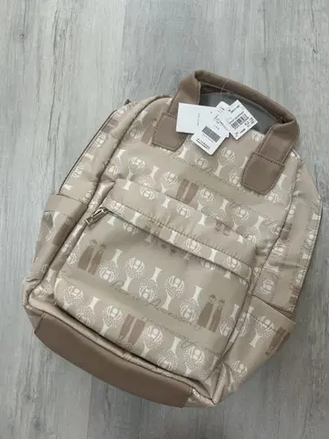 새상품 피코네 백팩 백팩 베이지 올 패턴