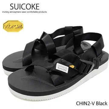 SUICOKE CHIN2-V Black 스포츠 샌들