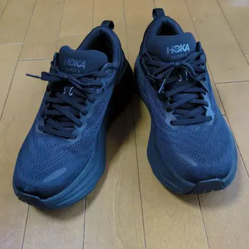 HOKA BONDAI8 27cm 블랙 러닝화