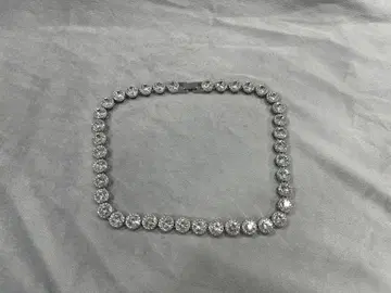 엘레강트 크리스탈 목걸이 약 45cm