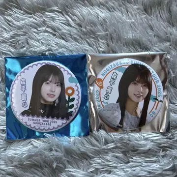 노기자카46 한여름의 전국 투어 2025 캔뱃지 모리히라 레이코