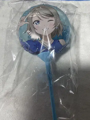 러브 라이브 와타나베 요 스틱 벌룬 미사용 영구 stage Aqours