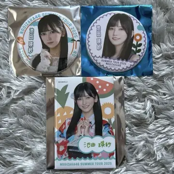 노기자카46 한여름의 전국 투어 2025 캔뱃지 이케다 에이사