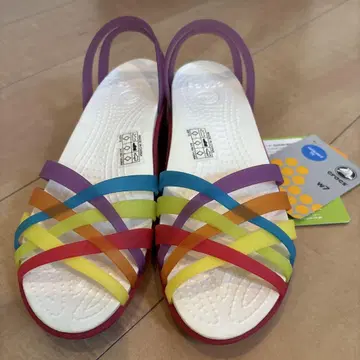 미사용 새상품 Crocs huarache mini W7