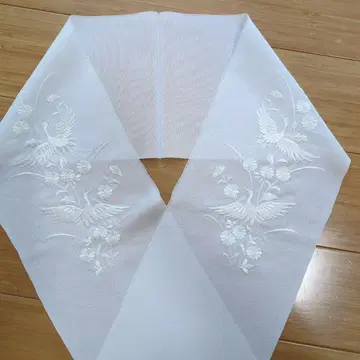카라슈 자수 장식용 깃