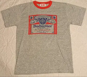 Budweiser 버드와이저 티셔츠 링거 싱글 스티치 일본제