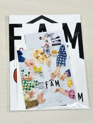 timelesz 회장 한정 스티커 치바 라라 아레나 공연 FAM