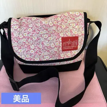 맨해튼 포티지 숄더백 꽃무늬