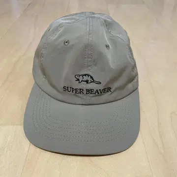 SUPER BEAVER 카키 캡