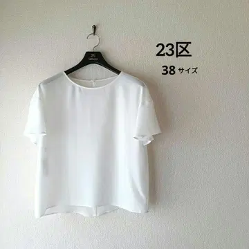 23구 [세탁 가능] 플레어 소매 풀오버 블라우스 38