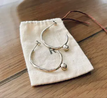 R 950 실버 후프 귀걸이 Daughters jewelry