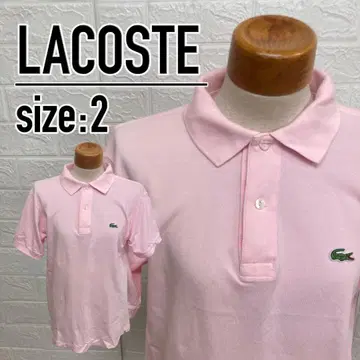CHEMISE LACOSTE 핑크 폴로 셔츠 사이즈: 2 (라코스테)