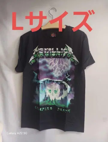 밴딩 티셔츠 METALLICA 메탈리카 L 사이즈