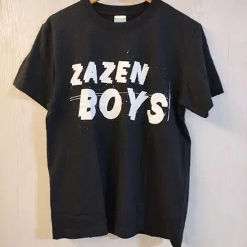 ZAZEN BOYS 티셔츠 블랙 MATSURI STUDIO