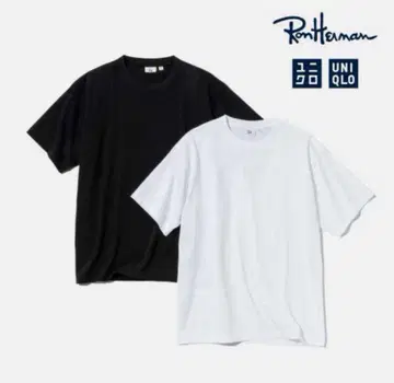 유니클로 론 헤르만 티셔츠 2XL 화이트 1장 론 헤르만