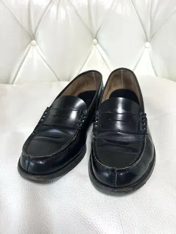 HARUTA 다크 브라운 로퍼 일본제 24 1/2 EEE 소가죽