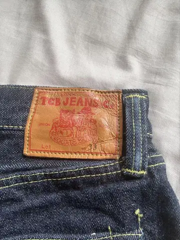 TCB JEANS S40년대 대전 모델 size 33