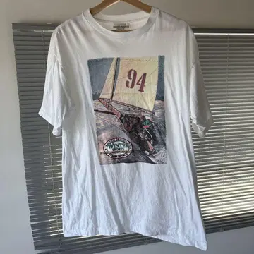 USA제 90년대 바나나리퍼블릭 프린트 T 바나리파