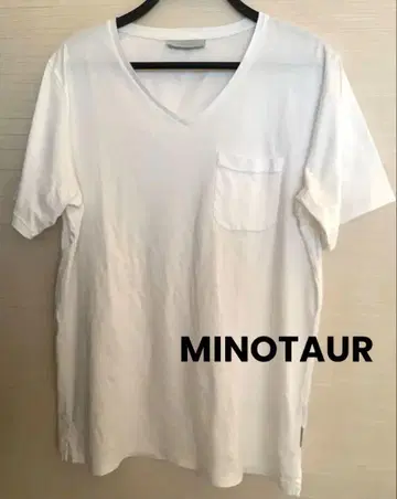 MINOTAUR extra fine V넥 티셔츠 미노타우르
