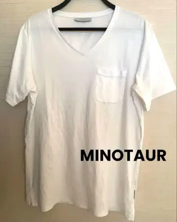 MINOTAUR extra fine V넥 티셔츠 미노타우르