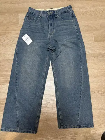 BONBON 워시드 청바지 B1063