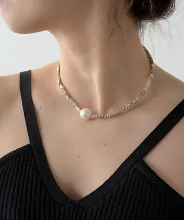Omekashi 오메카시 스톤 펄 목걸이