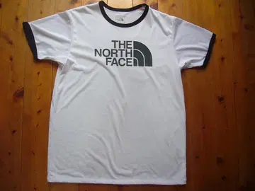 THE NORTH FACE 로고 티셔츠 L 사이즈 화이트