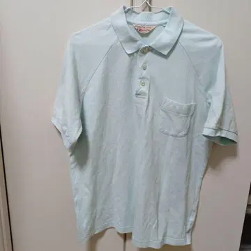 빔즈 Munsingwear 스카이블루 피케 셔츠 L